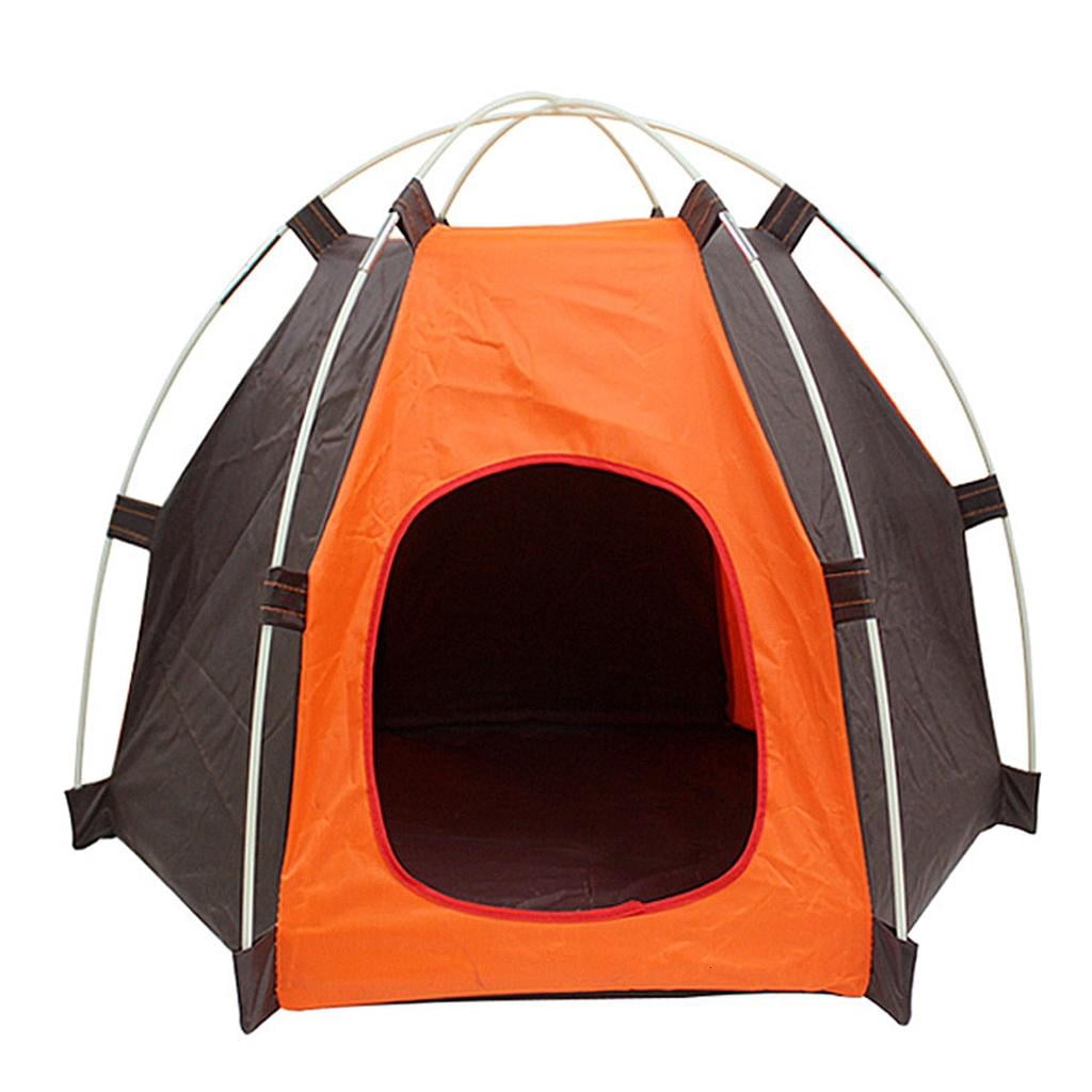 Giaone Puppy Tent Bed Teepee for Indoor Small Dogs House Foldable Shelter Photo Props Pet Tent House Bed
