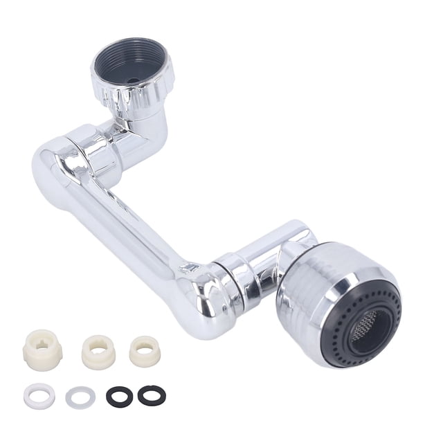 Extensor de grifo giratorio de 1080 grados Extensor de filtro de fregadero ABS para lavabo de baño Accesorio de lavado de cara