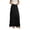 A-Black440, variant on Wxolcjlv Womens Maxi Skirt Elastic Waist Breathable Daily Straight Skirts