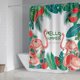 thumbnail image 2 of Rideau de Douche de Flamant ardent 180*200 cm, Rideau de douche de t Rideau de Douche en Polyester impermable avec 12 Crochets pour la dcoration de No, 2 of 4