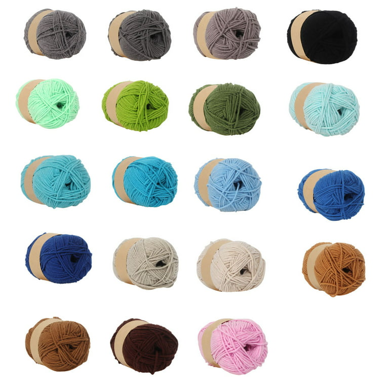 1Pc 100g 200M Crocheting Yarn for Hand Knitting Cotton Crochet Yarn  Cashmere Yarn to Knit DIY Line Handmke Threads (Color : 33)