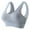 A-Gray, variant on Gytharion Sports Bras for Women Plus Size High Impact Rhinestones Wirefree Yoga Athletic Bras Stretch Breathable Full Support Gym Workout Bras with Removable Pads, S-5XL