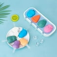 thumbnail image 5 of Paquete de 3 moldes reutilizables de silicona para helado de dibujos animados, moldes para helado para bebés sin BPA con tapa de silicona y mango para paletas y helado casero., 5 of 5
