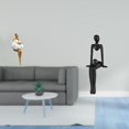 thumbnail image 2 of Escultura De Resina Abstracta De Chica En La Nube, Figura Creativa Para Oficina, Hogar, Estantería, Decoración, Recuerdos., 2 of 8