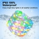 thumbnail image 3 of De Luz Led Luces De Hadas Ip68 Impermeable 8 Modos Tubo Exterior Con Control Remoto Para Fiesta De Navidad Decoración De Boda 10M 100Led Tubo Noticed HA039016-00, 3 of 6
