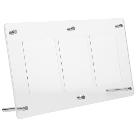 SEWOART Sturdy Transparent Card Display Frame Organizer for Baseball Graded and Sports Cards