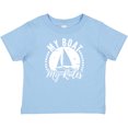 thumbnail image 3 of Inktastic Sailing Captain My Boat My Rules Boys or Girls Baby T-Shirt, 3 of 5