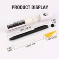 thumbnail image 3 of Aonity Heat-Erase Fabric Markers for Sewing， for Sewing Washable Sewing Chalk Marking Pens Fabric Marking Pens for Sewing Quilting Tailoring Diy Crafts Works on Most Fabrics 10Ml, 3 of 9