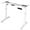 White, variant on Electric Stand Up Desk Frame Single Motor Height Adjustable w/ Controller Black