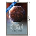 thumbnail image 3 of Star Wars: Coruscant - Visit Coruscant by Russell Walks 23 Wall Poster, 22.375" x 34" Framed, 3 of 5