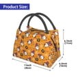thumbnail image 2 of Fotbe Halloween Witches Gnome Bolsa Térmica Portátil con Estampado, Bolsa de Entrega de Alimentos Aislada, Bolsa Reutilizable de Gran Capacidad para Comidas y Supermercado, 2 of 6