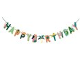 thumbnail image 4 of Milisten 1Pack Birthday Decoration Banner Rectangular Multi Colored Paper for Indoor and Outdoor Use, 4 of 8