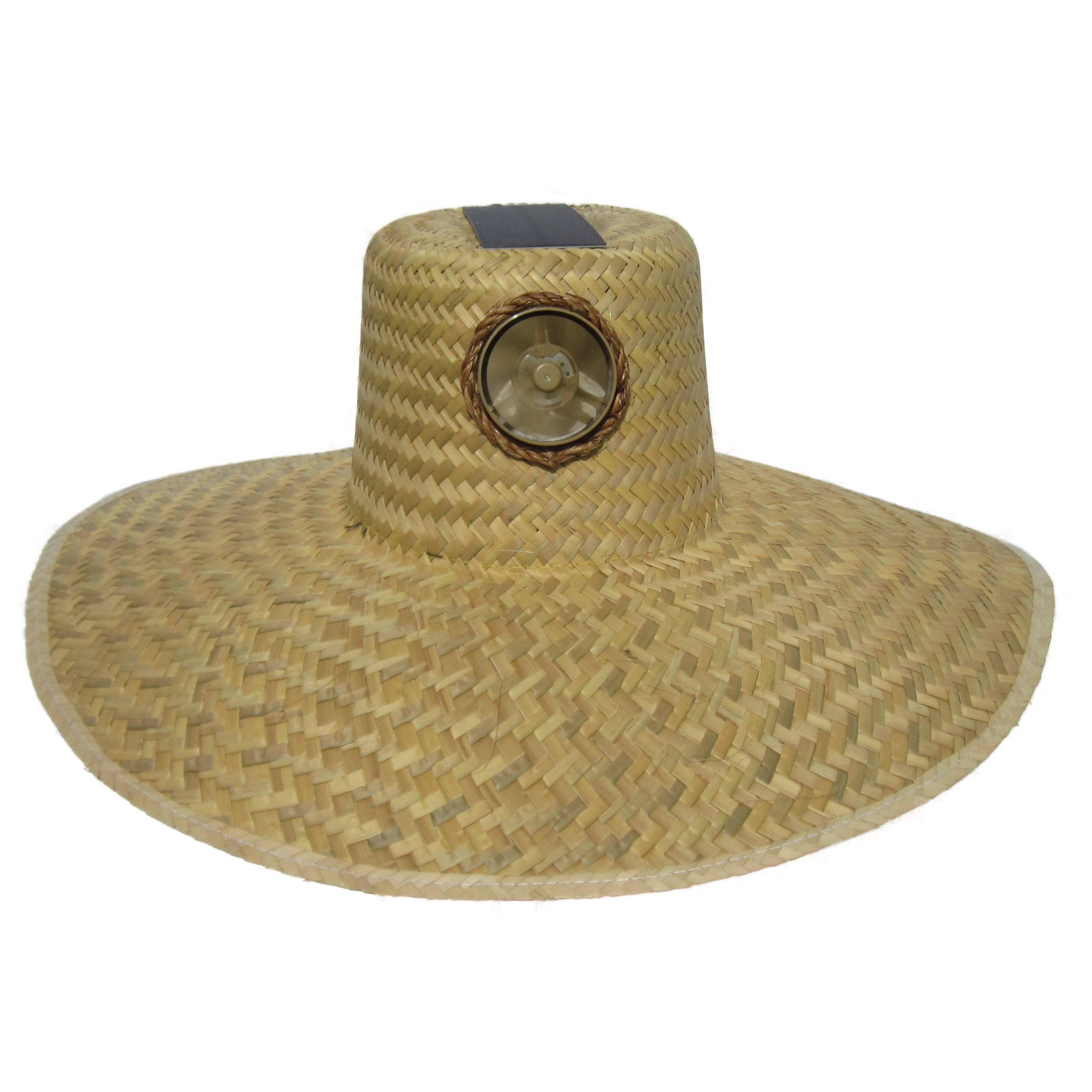 Kool Breeze Solar Cooling Straw Hat 