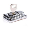thumbnail image 4 of J402 Cabinet Box Square Lock With Key Spring Latch Catch Toggle Locks Hasp, 4 of 7