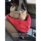 thumbnail image 3 of 1pc Pet Car Seat For Small Pets With Middle Armrest And Seat Belt, Suitable For Cars, Trucks, And Suvs, Portable Dog Car Carrier With Thick Padding Fo, 3 of 5