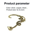 thumbnail image 7 of 1Pc Ear Cuff Earring Vintage Fly Dragon Left Ear Clip for Club, 7 of 7