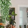 thumbnail image 3 of Naxoaeo Fake Plants Decor Small Artificial Hanging Plants Fake Eucalyptus Plants Faux Greenery Vine Plants in Pot for Home Indoor Outdoor Décor, 3 of 6