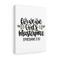 thumbnail image 4 of Scripture Walls  God's Masterpiece Ephesians 2:10  Bible Verse Canvas Christian Wall Art Ready to Hang Unframed, 4 of 12