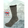 thumbnail image 5 of DG Hill 3 Pairs Thermal 80% Merino Wool Kids Socks, 5 of 8