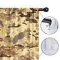 thumbnail image 4 of Blackout Kids Curtains,Desert Camo Beige Pattern Childrens Insulated Curtains Set Of 2,Bedroom Essentials,Toddler Room Decor 52"x84", 4 of 5