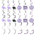 thumbnail image 1 of PENGXIANG 18Pcs Graduation Spirale Pendentifs Ensemble Pendentifs Décoratifs Parti Disposition Accessoires, 1 of 6