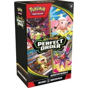 Collectible Pokemon Trading Card Games Mega Evolution Perfect Order Booster Bundle