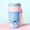 Pink, variant on MINISO Minions 800mL Plastic Bottle - Daisy Design, Straw Lid & Shoulder Strap