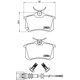 thumbnail image 2 of BALATAS BAJOS METALES POLO 2003 al 2007 VOLKSWAGEN L4 1.6L Traseras BREMBO ., 2 of 5