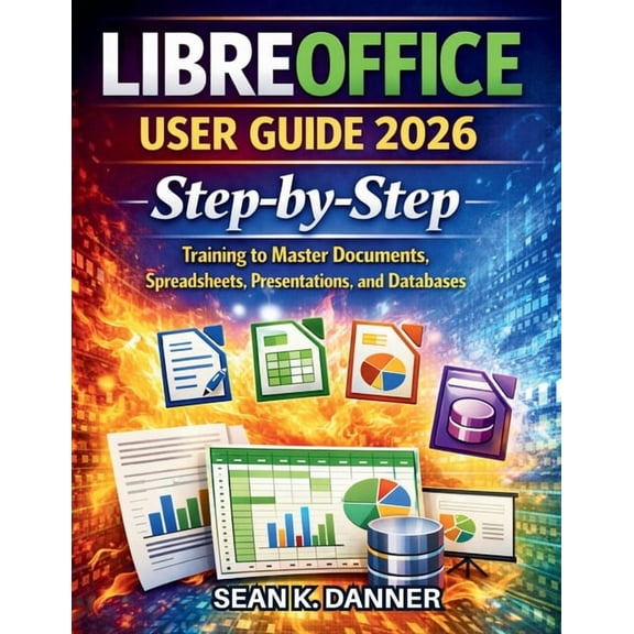 Libreoffice User Guide 2026: Step-by-Step Training to Master Documents, Spreadsheets, Presentations, and Databases, (Paperback)