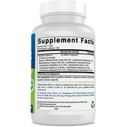 Best Naturals Probiotic 10 Strains & 30 Billion CFU Intestinal Flora 120 Vegetarian Capsules