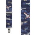 thumbnail image 2 of SuspenderStore Airplane Suspenders - 1.5-Inch Wide Elastic - Clip - 3 Sizes & 2 Colors, 2 of 4