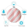 thumbnail image 3 of Muslin Multi-Colors Muslin Washcloths Burping Cloth Diapers Face Towels for Baby (Simple Colors),pink，G190334, 3 of 7