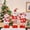 A4522 Vacemry under $5, variant on Usloyux Under $5 Stretchable Santa Figure, Knitted Sweater Long-Leg Ski Doll, Christmas Window Display Decoration Piece, Festive Tabletop Shelf Decor for Holiday