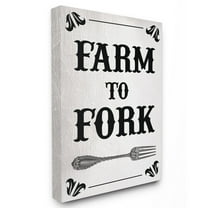 The Stupell Home Decor Collection Farm To Fork Country Wall Art