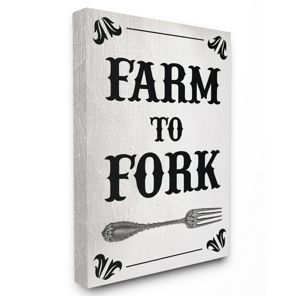 The Stupell Home Decor Collection Farm To Fork Country Wall Art