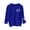 Blue 1, variant on Valentines Day Sweatshirt for Women Love Heart Print Shirts Casual Valentine Pullover Long Sleeve Holiday Tops