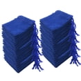 thumbnail image 2 of 50x Bolsas pequeñas de terciopelo con cordón Favor de la boda artes y manualidades Organización de dulces Pendientes de fiesta Anillos Maquillaje Bolsa de embalaje de joyería Halloween 7x9cm Yinane bolsas de bolsa, 2 of 8