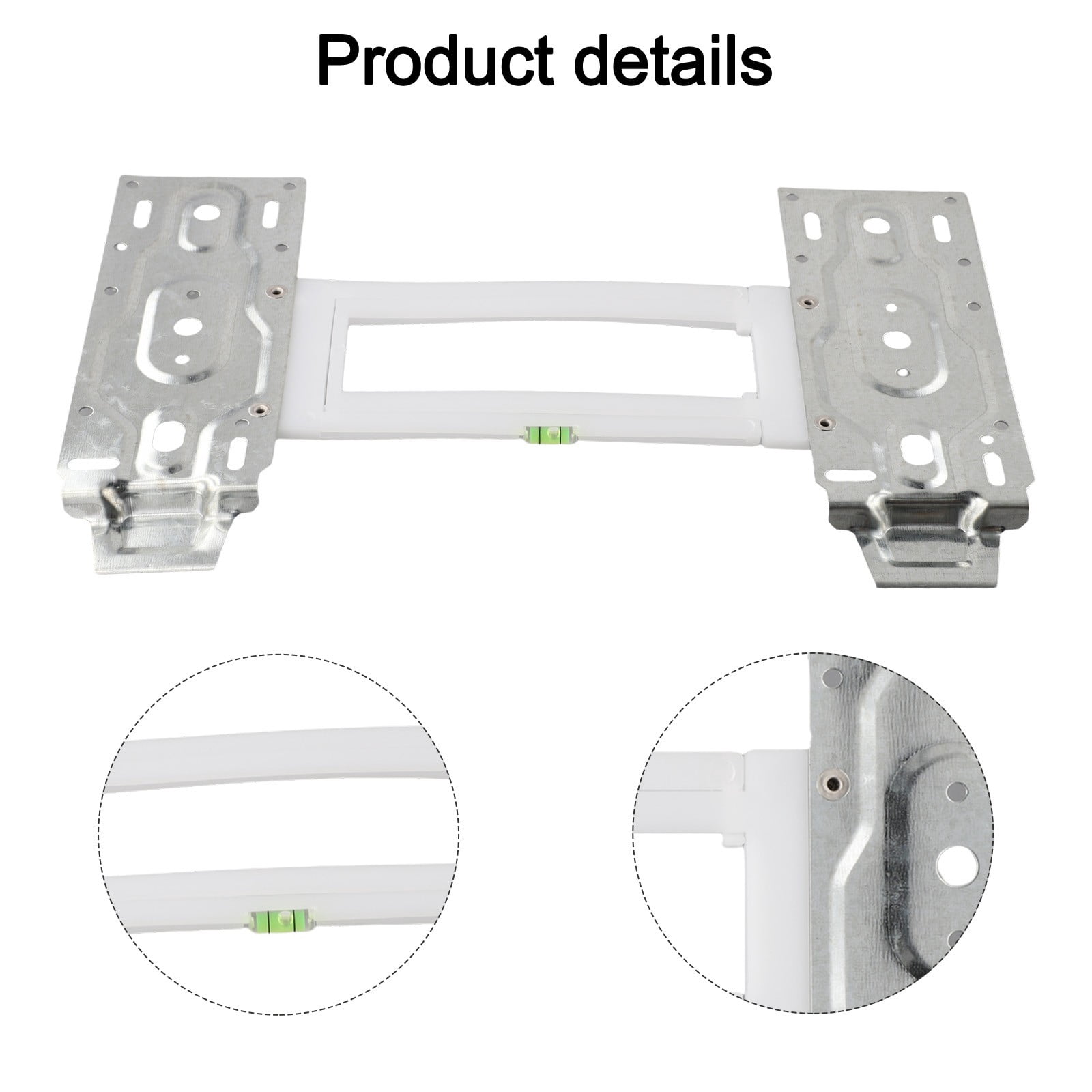 1Pcs Wall Mount Adjustable Support Bracket for Home Split Air Conditioner Indoor Unit with Level Gauge Hardware for Household
