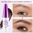 thumbnail image 4 of Laraspi Peel Off Tattoo Eyebrow Gel, Long-Lasting Brow Tint, Water-Resistant & Sweat-Resistant, Smudge-Resistant, Natural Looking Brows, Easy Peel Application, Dark Brown, 0.35 oz, 4 of 10