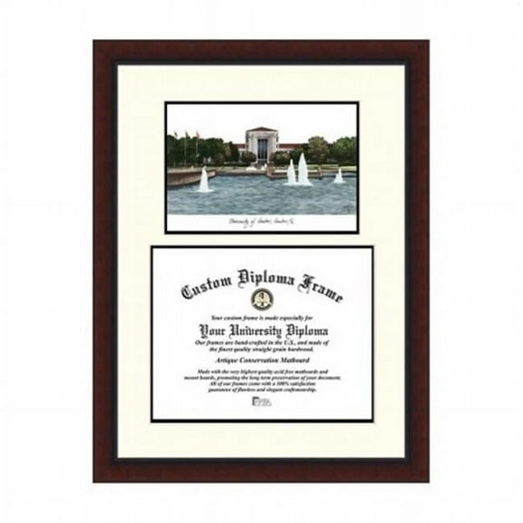 Campusimages TX954LV University of Houston Legacy Scholar Diploma Frame