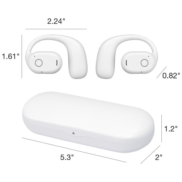 True Wireless Open Ear Earbuds