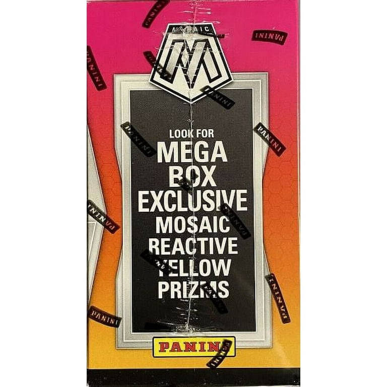 2020-21 Panini Mosaic Basketball Mega 64-Card Box (Green
