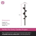 thumbnail image 6 of Yard Butler RT-1 Roto Auger Garden Digger for 3/8 Inch Bit Cordless Drills, 6 of 7