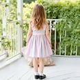 thumbnail image 5 of Kids Girl Dresses Fashion Pink Dress for Girls Baby Girl Summer Clothes Girl Clothing 6-7 Years, 5 of 6