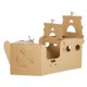 thumbnail image 1 of Casa de juegos con barco pirata para colorear, casa de cartón DIY para niños, manualidades divertidas de Halloween, excelente decoración, casa de juegos al aire libre para niños, niñas, niños pequeños, regalo, almacenamiento en interiores y exteriores, se pliega fácilmente Sailing Electrónica, 1 of 5