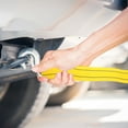 thumbnail image 2 of KAKOWELY 4.8m 5 Ton Car Trailer Rope Practical Outdoor Emergency Kit Polyester Double Layers Thicken Tow Rope (Yellow),188.98"X1.69"X0.04", 2 of 5