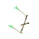 thumbnail image 1 of Soidarity Outdoor Ice Fishing Rod Dual-Holder Rack Rotation 360 Y Shape Stand Pole Pescar, 1 of 6