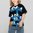 thumbnail image 6 of Cookies Unisex 3D Teen T-Shirts Fashion Printed Shirts Short Sleeve Top Teen Men Women Boy Girls, 6 of 8