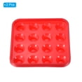 thumbnail image 3 of Unique Bargains Pool Ball Tray Billiard Ball Holder Snooker Storage Tray Pool Table 16 Balls, Red 2 Pack, 3 of 6