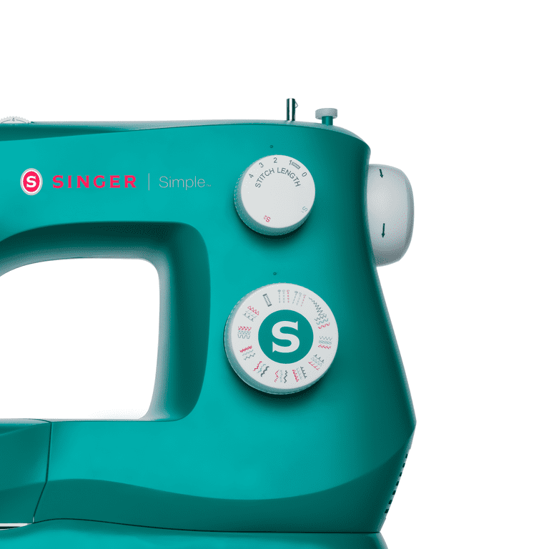 SINGER Simple 3337 Mechanical Sewing Machine, Green 